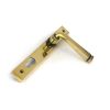 Aged Brass Avon Slimline Lever Espag. Lock Set