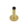 Burlington Plain Wall Mounted Door Stops Knurled Rose Satin Brass - By Frelan Hardware - BUR-970SB-969SB