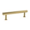 Millhouse Brass Pennington Hexagonal T-Bar Cabinet Pull Handle 128mm - Satin Brass