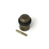 Burnished Brass Floor Mounted Door Stop