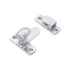 Oval Cupboard Latch Satin Chrome