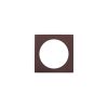 Zoo Hardware Spare square rose (turn & release) - Etna Bronze