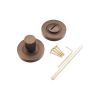 Linear Knurlmond Thumb Turn & Release Matt Antique