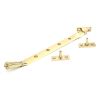 Polished Brass 10" Hinton Stay