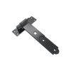 Hook and Band Hinge - Straight 8" - 200mm Black