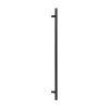 Matt Black SS (316) 1.2m T Bar Handle Bolt Fix 32mm Ø