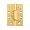 Zoo Hardware Grade 14 Low Maintenance Hinge Square - 102 x 76 x 3.4mm - PVD Satin Brass
