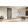 SPECIAL ORDER Ermetika Staffetta Telescopic Pocket Door System 726x2040 Door 180mm WT - Raw Wood Jambs