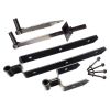 Field Gate Kit - Adjustable 18" - 450mm Black