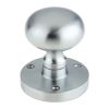 Zoo Hardware Zoo Mushroom Mortice Knob 61.5mm Rose dia. 52mm dia knob - Satin