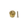 Bloxwich Small 30mm Cupboard Knob Aged Brass