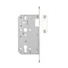 Jedo Architectural Din Deadlocks 60mm backset radiused Satin Stainless Steel - By Frelan Hardware - JL-DD60RSSS