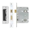 Zoo Hardware Bathroom Lock 3" - 57mm c/c - Polished Stainless