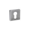 Forme Euro Escutcheons on Minimal Square Rose - Urban Graphite (Pair)