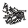 Dark Stainless Steel 6x¾" Countersunk Raised Head Screw (25)