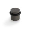 Valli 38 x 35mm - Floor Mounted Knurled Doorstop - Concealed Fix - Anthracite