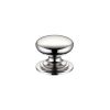 Zoo Hardware Victorian Cupboard Knob 25mm dia. - Nickel