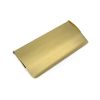 Satin Brass Small Letter Plate Cover