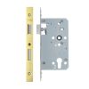 Zoo Hardware Din Euro Sashlock- Backset 60mm - 2 Pc Forend - Square - PVDG- Single Throw - Gold