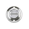 Old English Solid Brass Oval WC Turn and Release - Polished Chrome