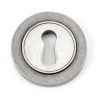Pewter Round Escutcheon (Plain)