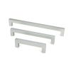 Satin Chrome Albers Pull Handle - Medium