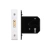 Zoo Hardware 3 Lever Replacement Dead Lock - 76mm c/w PVD Forend and Strike - Satin Stainless