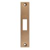 Zoo Hardware Square Forend, Strike and Escutcheon Pack t/s ZFB02 Fire Brigade Lock - Bronze