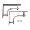 Industrial Shelf Bracket Pewter (Sold in Pairs)