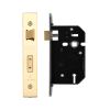 Zoo Hardware 3 Lever Replacement Sash Lock - 64mm c/w PVD Forend and Strike