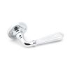 Polished Chrome Hinton Lever on Rose Set - Unsprung