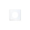 Zoo Hardware Spare square rose pack (1 pair) - Chrome