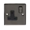 BN Single 13 Amp Switched Socket