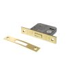 Atlantic 3 Lever Key Deadlock [CE] 2.5" - Polished Brass