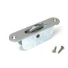 Satin Chrome Radiused Sash Pulley 75kg