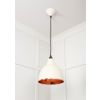 Hammered Copper Brindley Pendant in Teasel