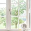 Peardrop Espag Locking Fastener (RH) Antique Brass