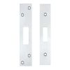 Zoo Hardware Spare Acc Pk for UK Dead Locks - *BLANK* - contains Forend, Strike and Fixing Screws - Satin