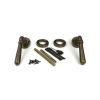 Burnished Brass Newbury Lever on Rose Set (Beehive) - Unsprung