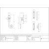Black Locking Deluxe Monkeytail Fastener - RH