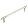 Venice Linear Knurled 300x19mm Satin Nickel Pull Handle - By Frelan Hardware - JV1803SN