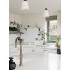 Burnished Brass Abingdon Shelf Bracket (150mm x 150mm)
