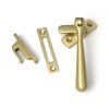 Satin Brass Locking Newbury Fastener