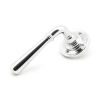 Polished Chrome Newbury Lever on Rose Set - Unsprung