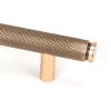 Polished Bronze Full Brompton Pull Handle - Large