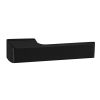 Tupai Rapido RetaLine Panela Lever Door Handle on Long Rose - Pearl Black (Pair)