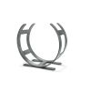 Pewter Curved Log Holder - Small