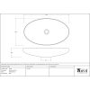 Smooth Brass Oval Sink