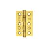 Zoo Hardware Stainless Steel Door Hinge UKCA/CE - Favo Satin Brass