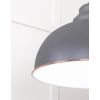 White Gloss Harborne Pendant in Bluff